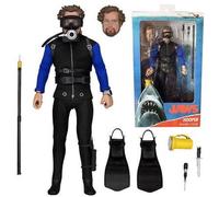 Jaws Matt Hooper Cage De Requin Figurine Vêtue NECA 33456