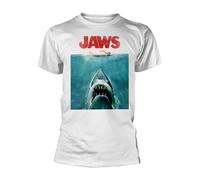 Jaws Poster Officiel T-Shirt Hommes Unisexe (X-Large)