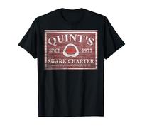 Jaws Quint's Shark Charter Wooden Sign T-Shirt