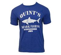 Jaws Quint's Shark Fishing T-Shirt Bleu (L)
