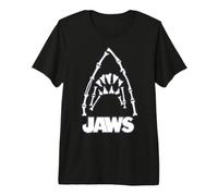 Jaws Shark Skeleton T-Shirt Haut de Gamme
