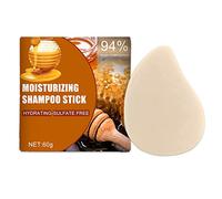 JAWSEU Barre De Shampooing, Savon de Shampooing Au Gingembre Noix de Coco Miel Avoine Savon de Shampooing for La Croissance des Cheveux Anti-Chute de Cheveux Savon Shampooing Solide