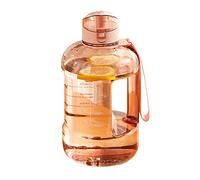 JAWSEU Gourde Sport, 2.3 Litre Bouteille D'eau avec Poignée Marqueur de Temps de Motivation Water Bottle Sans BPA Bouteille D'eau de Sport Réutilisable pour Sport, Fitness, Plein Air, Randonnée