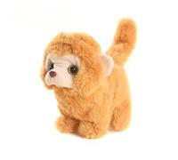 JAWSEU Jouet Interactif en Peluche pour Enfant, Poupée Singe en Peluche Jouet Électrique Peuvent Marcher Animal en Peluche Jouets Interactifs Robot Peluche Animal Jouet Réaliste Cadeau pour Enfants