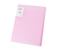JAWSEU Livre de Stockage de Peinture Au Diamant, A4 30 Pages Livre de Rangement Diamond Painting Portfolio Couverture Transparente Étanche Livre de Présentation Diamant Painting