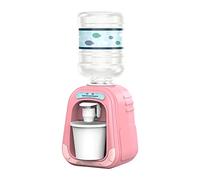 JAWSEU Mini Distributeur d'eau pour Enfants, Mini Distributeur d'eau Kawaii, Mini Distributeur De Boissons, Jouet de Cuisine, Mini Machine à Eau, Accessoires Maison de Poupée Jouet de Distributeur