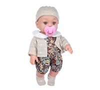 JAWSEU Poupee Reborn, Bebe Reborn Silicone 30 Cm Poupée Reborn Bébé Réaliste Poupée Fille Simulation Nouveau-Né Bébé Mini Poupées Reborn avec Vêtements Lavable Jouet de Poupée pour Enfant