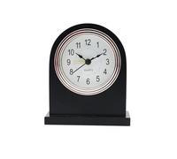 JAWSEU Réveil Matin Bois, Réveil Analogique Silencieux sans Tic-Tac Réveil Matin à Piles Réveil Analogique Classique Rond en Bois Naturel Horloge de Chevet pour Sommeil Bureau Chambre Voyage