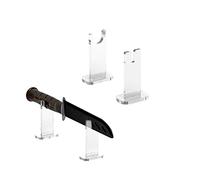 JAWSEU Support D'épée en Plastique pour Sabre Laser et Katana - Organisateur pour Samouraï, Wakizashi, Tanto