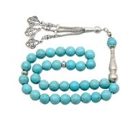 JAWSEU Unisex Chaîne de Prière, Perles de Chapelet de Prière Musulmane Perles de Prière Bracelet Perles de Chapelet Musulman Chapelet Voiture Chapelet Musulman Islamique pour Femme Et Homme