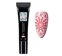 JAWSEU Vernis Ongle Stamping Gels, Stamping Nail Polish Gel Estampage Coloré Vernis Stamping, Vernis à Ongles Stamping Nail Art Vernis à Ongles UV Vernis à Ongles Gel pour DIY Nail Art Design