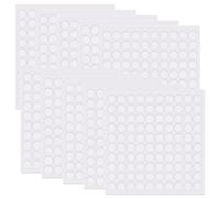 JAWUZ 1000 Pièces Scotch double face, Scotch transparent pour Décorations de Fête, Bricolage, Maison, 1cm