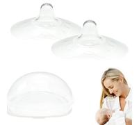 JAWUZ 2 Pièces Bout de sein allaitement, Allaitement accessoires, Coussinet allaitement, Bout de sein mam, S