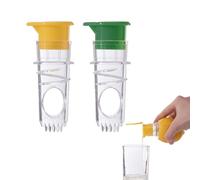 JAWUZ 2 Pièces Presse agrumes manuel, Presse citron manuel, Lemon squeezer, Pour Utilisation Dans les Restaurants, Cuisines, Bars