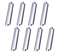 JAWUZ 8 Pièces Lame pour Eplucheur Vertical,lames de rechange pour éplucheur professionnel Lames D'éplucheur en Acier Inoxydable (Flaches Maul)