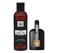 Jax of London 200ml Black Lotus For Men And Women Inspired Body Oil, Moisturising Massage, Dry Skin, Suitable For Massage, Aromatherapy, And Relaxation