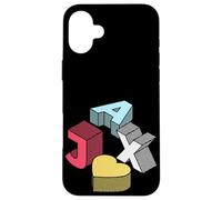 Jax Prénom Rétro Coque pour iPhone 16 Plus