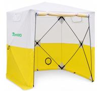 JAX3® | Tente de Travail Professionnelle | Montage Instantanée & sans Outil | Imperméable | 1.9x1.9x2,15m | UV50+ | Fibre Optique, Chantier, Commerciale pour Un Usage Professionel Intensif