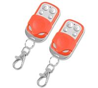 Jaxguom Ensemble de Télécommandes pour Porte de Garage 2x, 4 Fonctions de Bouton pour Portes de Garage/Portails, Télécommande 433 MHz