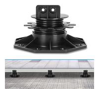 Jaxguom - Lot de 50 plots de terrasse réglables en hauteur, 30-60mm pour panneaux de terrasse - Paliers de terrasse pour sous-structure de terrasse réglables, paliers de terrasse pour supports de