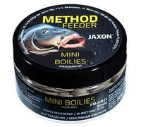 Jaxon Bouillettes 9 mm 50 g pour méthode de pêche à la carpe, pêche à la carpe, carpe, nourriture de base (acide butyrique/FM-KB21)