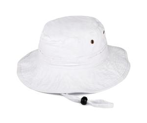 Jaxon & James Chapeau Bob Boonie en Coton Pliable Blanc X-Large