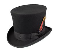 Jaxon & James Chapeau Haut de Forme Victorien Noir 59