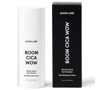 JAXON LANE BOOM CICA WOW Barrier Boost Gel nettoyant quotidien pour homme et femme : nettoyant hydratant pour le visage + Centella Asiatica, acide hyaluronique, malachite purifiante, thé vert