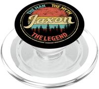 Jaxon The Man The Myth The Legend Men Nom personnalisé PopSockets PopGrip pour MagSafe