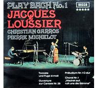 Jaxques Loussier (p) with Pierre Michelot (b) and Christian Garros (dr). 8 preludes - Play Bach No.1