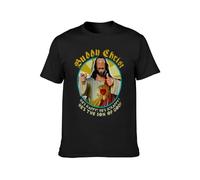 Jay and Silent Bob Buddy Christ Mens T-Shirt Casual Cotton Tees Tops Black XL