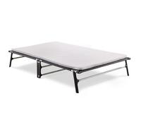 JAY-BE® CE120 Compact Folding Bed with e-Fibre Mattress, Small Double, Stahl
