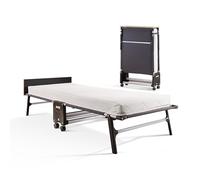 JAY-BE RE80 Rollaway Folding Bed with e-Fibre Mattress, Single