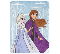 Jay Franco Disney La Reine des Neiges Les Soeurs Ensemble - Plaid Polaire Extra Doux - 130x150 cm - 100% Microfibre