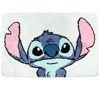 Jay Franco Disney Lilo & Stitch Tapis de bain touffeté en polyester pour enfant Motif floral