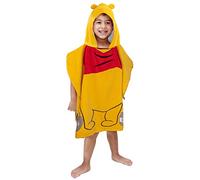 Jay Franco Disney Winnie l'ourson Poncho à Capuche - Soft et Absorbant - 56x56 cm - 100% Coton