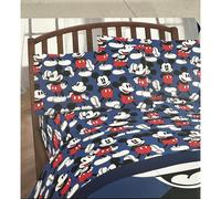 Jay Franco JF14545 Parure de lit 3 pices pour enfant (Mickey Mouse One and Only) Rose Noir
