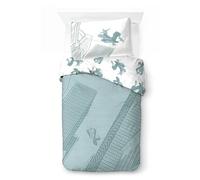 Jay Franco Kids Marvel Spiderman Ensemble de Housse de Couette - Literie Ultra Douce avec taie d'oreiller, Housse Uniquement, Couette Non Incluse, Vert, 2 pièces Simple