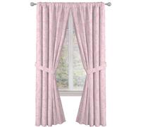 Jay Franco Lot de 4 rideaux de fentre pour chambre coucher avec 2 embrasses Rose Hello Kitty 106,7 cm de large x 213,4 cm de long (lot de 2)