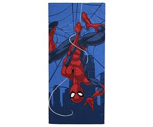 Jay Franco Marvel Spiderman Salut Voisin- Serviette de Plage - 71x147 cm - 100% Coton