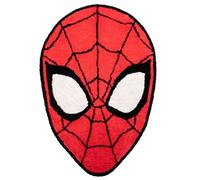 Jay Franco Marvel Spiderman Tapis décoratif moelleux rouge - 1,2 x 0,9 m - Tapis décoratif pour chambre d'enfant, salon ou décoration d'intérieur