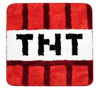 Jay Franco Minecraft Creeper TNT Tufted Cotton Bath Rug, Kids Bath (Official Minecraft Product)
