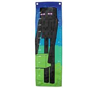 Jay Franco Minecraft Grand Ender, Échelle de Croissance - 38x127cm - 100% Polyester
