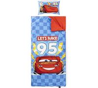 Jay Franco Sac de Couchage Disney Pixar Cars avec Oreiller intégré, Ensemble Couverture et Oreiller, Tapis de Sieste avec poignée de Transport, 2 pièces