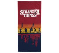 Jay Franco Stranger Things - Serviette en Coton Sunset - pour Le Bain, la Plage et la Piscine 71 x 147 cm