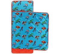 Jay Franco Tapis de Sieste Marvel Comics Avengers pour Enfant, Sac de Couchage Doux avec Oreiller intégré pour l’école, la crèche ou Les soirées Pyjama