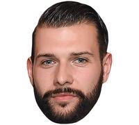 Jay Hutton (Beard) Big Head. Masque plus grand que nature.