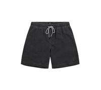 JAY-PI Badeshorts, Vintage, Bauchfit, 20cm Maillot de Bain, Noir, 3XL Hommes