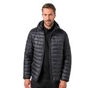 JAY-PI Leichtstepp-Jacke, Bauchfit, Kapuze, BIS 7 XL Jacket, Noir, 6XL Hommes