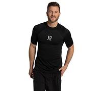 JAY-PI Schwimmshirt, Halbarm, Stehkragen, UV-Schutz Maillot de Bain, Protection, Noir, 7XL Hommes